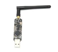 BAFOVY Module Ubertooth One, Plate-forme de Développement sans Fil PCB 2,4 GHz, Outil de Test Haute sensibilité avec Connecteur de Débogage Cortex, Interface d'extension de Port ISP pour Expériences