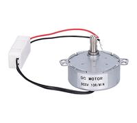 BAFOVY Motor sans Balais DC, Faible Consommation d'énergie, Grande Torsion, Configuration Facile, 10 Tr/Min, Direction CW/CCW, Modèle 5V 50TYC, Construction en Plastique en Caoutchouc