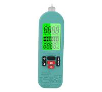 BAFOVY Multimètre Numérique, Testeur de Multimètre Numérique ABS avec Charge de Type C, Tension 0,8 à 620 V AC DC, Alerte V, Sonde de Température de 32 à 1832 °F pour les Réparations à Domicile des