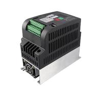 BAFOVY NFLIXIN Onduleur Solaire à Fréquence Variable en Aluminium ABS DC200 à 400 V Entrée AC triphasé 0 à 220 V 2,2 KW Entraînement de Pompe pour Systèmes de Pompe à Eau Photovoltaïque