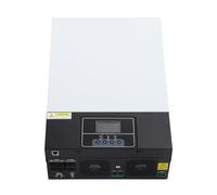 BAFOVY Onduleur Solaire, Contrôleur d'Onduleur Photovoltaïque à Onde Sinusoïdale Pure 5 500 W 48 V avec 100 A MPPT, 500 V DC VOC, Sortie 230 AC, 120 à 450 DC pour Le Bureau à Domicile, Sauvegarde