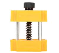 BAFOVY Outil de Réparation de Montre, Support Professionnel D'ouvreur de Boîtier de Montre-Bracelet avec Base en Plastique Métallique, pour Que Les Bijoutiers Horlogers Puissent R (Yellow)