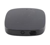 BAFOVY Passerelle Intelligente sans Fil, ABS Home Hub WiFi Bridge Télécommande Compatible avec les Appareils Intelligents, Contrôle jusqu'à 50 Appareils, Idéal pour la Domotique Intelligente (BLACK)