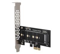BAFOVY PCIe Expansion Card M.2 à PCI-E3.0 X1 Converter Adaptateur, Support PM961 600P Lite-on T10, Conception à Chaud, Large compatibilité, Support de Signal Supérieur avec Défectueux en Métal pour