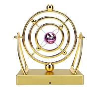 BAFOVY Pendule à Mouvement Perpétuel, Décor D’Art Cinétique | Construction ABS, Taille de Bureau de 23 Cm pour le Bureau à Domicile, Balançoire Stable, Installation Facile, Pas de Piles