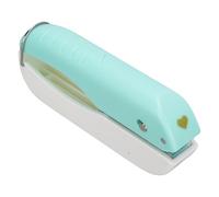 BAFOVY Perforatrice à Trou Unique en Forme de Cœur, Perforatrice Artisanale Portable avec Récupérateur de Copeaux pour Papier et Albums, Idéale pour les Enfants et les Adultes