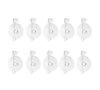 BAFOVY Plant Yoyo, Outil de Jardinage Professionnel avec Chaîne Transparente, Crochet Suspendu pour la Croissance et l'entretien des Plantes Sécurisées, 10pcs / Ensemble pour Un Soutien économique