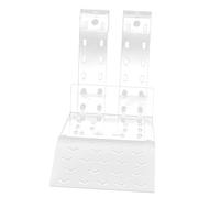 BAFOVY Plate-Forme de Selsification des Tortues, Transparent, Crochet Réglable, Exposition au Soleil, échelle d'escalade pour Aquarium, Aquarium, Blanc (TB)