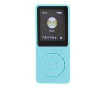 BAFOVY Player MP4, Écran LCD de 1,8 Pouce Video Portable MP3 Player Ultra-Thin Design Digital Music Digital Music avec Haut-Parleur intégré Soutien de la Carte TF pour Les étudiants (Blue)