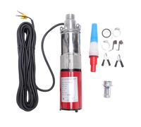 BAFOVY Pompe Submersible pour Puits Profond 220 W, Pompe à Eau à Vis en Acier Inoxydable, Tête de 30 M à Haut Débit de 1,2 M³/h, avec Cordon D'alimentation de 10 Mètres, pour