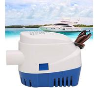BAFOVY Pompes de Cale Automatiques, Plastiques Techniques, Mini Pompe à Eaux Usées Compacte, Pompe Submersible Auto-amorçante 24 V pour Yachts et Bateaux de Pêche