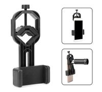 BAFOVY Pouvoir du Téléphone Mobile, Ajustements Flexibles, compatibilité Polyvalente, Ajustement Universel, Clamp/Holder sécurisé, Noir, Compatible avec Un Téléphone Mobile de 5 à 9 Cm, Support pour