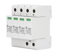 BAFOVY Protecteur de Surtension DC, Dispositif de Protection Contre Les Surtensions 1000VDC 40KA pour Système d'alimentation Photovoltaïque, Boîtier PC, Montage sur Rail DIN, IP20, Réponse Rapide,