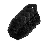 BAFOVY Protecteurs D'orteils, Protège-orteils en Cuir PU pour Patins à Roulettes avec Réglage à 4 Trous, pour Patins à Roulettes (BLACK)