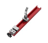 BAFOVY Rail de Guidage pour Scie Circulaire, Guide de Base de Machine de Coupe Réglable 240 Mm en Alliage D’aluminium Haute Résistance avec Système de Double Verrouillage pour le