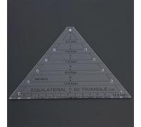 BAFOVY Règle de Courtepointe élevée à Haute Transparence, Toute Nouvelle Conception, Transparence élevée, Règle de Matelassage Acrylique à échelle Précise, Point d'arrêt de Couture, pour les