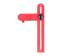 BAFOVY Règle de Mesure d'angle en Plastique Rapporteur Réglable 22 X 7,5 X 3 Cm pour le Travail du Bois et l'amélioration de l' Jauge de Marqueur de Transfert d'angle Rapide pour les étudiants