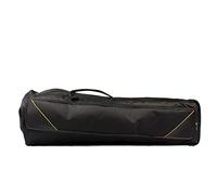 BAFOVY Sac à Dos de Gig Trombone Résistant à l'eau, Sangle Réglable, Poche, Tissu Oxford, Coton de 5 Mm rembourré pour Le Trombone Alto/Ténor, avec Deux Compartiments pour Feuille (Black)