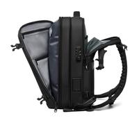 BAFOVY Sac à Dos Sous Vide de Voyage avec Compression étanche de 19 Pouces et Serrure Antivol Combinée pour Voyages d'affaires et Outdoor (NOIR)