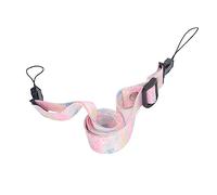 BAFOVY Sangle d'appareil Photo Multifonctionnelle, Tissu Polyester, Bandoulière Réglable de 1,2 M pour Mini 12 11 8 9 (Graffiti Rose)