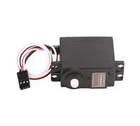 BAFOVY Servomoteur Standard en Plastique RC, Roulement de Bague Servo de Voiture RC 0,19 Seconde 60 Degrés 6,0 V Réponse Rapide à Faible Bruit pour Les Utilisateurs de Voitures pour Futaba pour Hpi