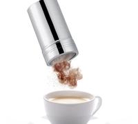 BAFOVY Shaker à Chocolat en Acier Inoxydable, Tamis à Mailles Fines, Dragues Arroseuses pour café Cappuccino Latte, Sucrier en Poudre avec Couvercle, Acier Inoxydable 201, Plusieurs