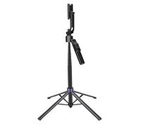 BAFOVY Stabilisateur de Téléphone à Suivi Automatique, Trépied 4 en 1 Extensible pour Perche à Selfie avec Télécommande sans Fil, Rotation à 360 Degrés pour L'enregistrement Vidéo