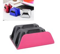 BAFOVY Station D'accueil de Chargeur de Contrôleur de Jeu Double pour Contrôleurs Edge et Slim avec Câble USB Charge Rapide en 2 Heures Indicateurs LED Surintensité (Rose Noir)