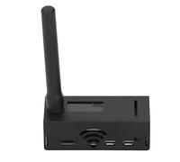 BAFOVY Station de Radio Hotspot Spot Module de Point d'accès MMDVM en Alliage d'aluminium avec Indicateurs LED OLED Carte 16G Modem Vocal Numérique WiFi pour Les Utilisateurs de Radio Amateur