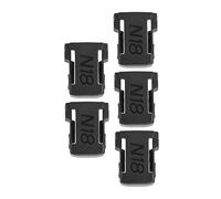 BAFOVY Support de Batterie, Support de Batterie au Lithium ABS, Paquet de 5, Taille Standard avec 15 Vis, Station d'accueil de Ferme pour Batteries 18 V pour B2 B4 B5 HB6 HB8 HB12, Rangement Mural