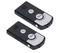 BAFOVY Système de Sonnette avec sans Fil (pack de 2) unité, Vocal Bidirectionnel avec une Portée de 1000 M, Longue Autonomie de Batterie, pour la Maison, le Bureau, L’hôpital