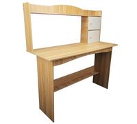 BAFOVY Table D'étude Combinant Bureau et Bibliothèque, Gain de Place pour Les Livres et Documents, Bureau avec Bibliothèque, Non Seulement Pratique mais Aussi Esthétique, Suitable pour