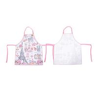 BAFOVY Tablier de Cuisine en Polyester Manches, 28,2 X 19,3 Pouces, Sangle de Cou Réglable, Imperméable, Résistant aux Taches, pour Femmes et Hommes, Cuisine, Pâtisserie, Ménage (style 1)