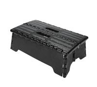 BAFOVY Tabouret d'étape 300 LB de de Préseuble Portable avec Une Poignée de Transport Grande Plate-Forme âgée Enceinte, peti Marche extérieur, Petit tabt Pliable