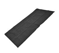 BAFOVY Tapis de Sol pour Barbecue, Tapis de Gril Composite Pet PE pour l'extérieur, Ignifuge, Absorbant l'huile, Antidérapant, Pliable, Lavable, de Barbecue pour Camping, Randonnée, Patio (182 * 91