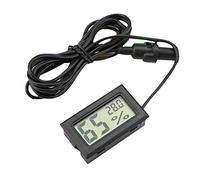 BAFOVY Thermomètre de Sonde Numérique, Compteur d'humidité de Température de Soins des Plantes avec Sonde pour Maintenir les Niveaux d'humidité Appropriés