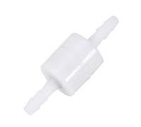 BAFOVY Valve Anti-Retour en Ligne en Plastique Blanc de 4 Mm, une Manière Non de Retour pour l'air de Gaz d'eau, une Fonction Efficace Facile Empêcher les Spécifications Largement Applicables vers