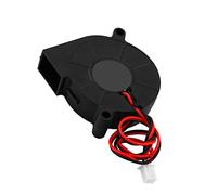 BAFOVY Ventilateur de Refroidissement Radial, Ventilateur de 50 Mm avec Connecteur à 2 Broches, Refroidissement Efficace pour Imprimantes et Extrudeuses 3D (24V)