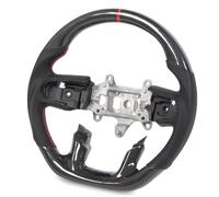 BAFOVY Volant en Fibre de Carbone, Course de Type D, Conception Ergonomique, Volant en Direction de Performance amélioré avec, Comporte une Ingénierie de Précision, un Savoir-faire Luxueux, une