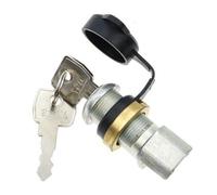 BaFra Antivol à barillet - Alliage de zinc, argent - Remplacement pour poignée bouclée Knott Avonride - 1 voie - Wi-Fi - Sécurisation des remorques aux véhicules - Contenu : 1 serrure et 2 clés