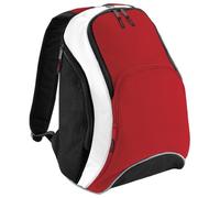 Sac Ã dos poches latÃ©rales zippÃ©es Bag Base Rouge 21 L