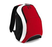 Sac Ã dos poches latÃ©rales zippÃ©es Bag Base Rouge 21 L