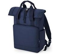 Bag-base - Sac a dos recycle rolltop et poignees - BG118L - bleu marine Bleu marine G