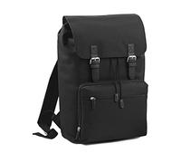 Bagbase Sac à dos vintage BG613 avec compartiment pour ordinateur Noir