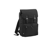 Bagbase Sac à dos vintage BG613 avec compartiment pour ordinateur Noir