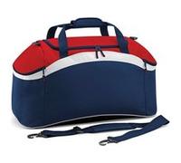 Bag-base - Sac de sport - BG572 - bleu marine - rouge et blanc Blanc G