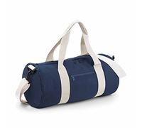 Bag-base - Sac de Voyage léger en Toile - BG140 (Bleu Marine/Blanc)