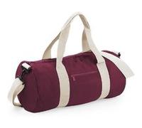 Bag-base - Sac de voyage toile - 20 L - Varsity Barrel Bag - BG140 - rouge bordeau Rouge G