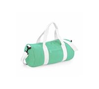 Bag-base - Sac de voyage toile - 20 L - Varsity Barrel Bag - BG140 - vert menthe