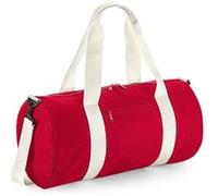 Bag-base - Sac de voyage toile - 34 L - Varsity Barrel Bag XL - BG140L - rouge Rouge G